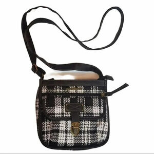 Joe‎ Boxer Blk/white small crossbody